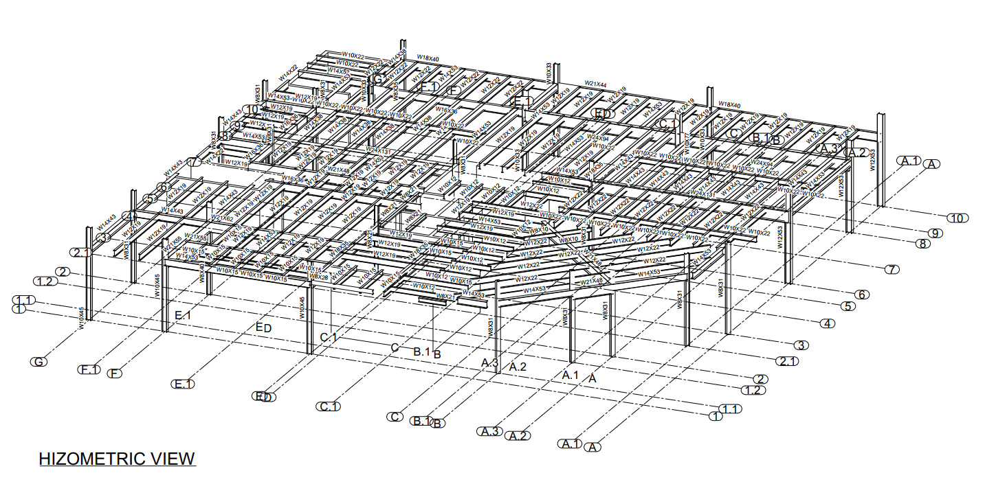 3D-1 VIEW - STEEL